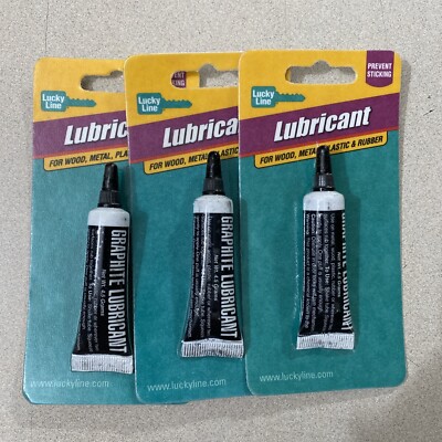 3-LUCKY LINE GRAPHITE TUBE DRY LUBRICANT