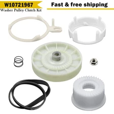W10721967 Washer Pulley Clutch Kit For Whirlpool W10006356 AP4514410 PS2579377