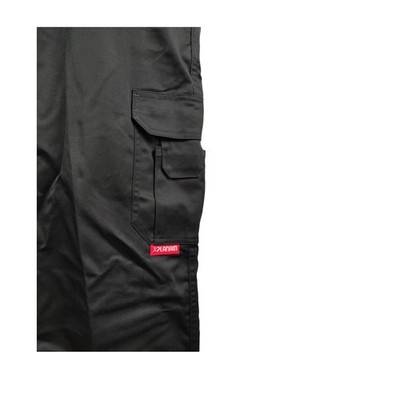 Planam Easy Freizeithose Herren Schwarz mit Gürtel Größe 64
