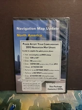 NAVTEQ 2013 Navigation Map Update Chrysler RHR North America DVD New and Sealed