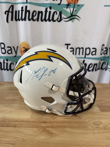 Melvin Gordon Signed Helmet Full Size Replica San Diego Chargers Radtke COA