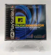 MTV Music Generator - (PS1, 1999) *CIB w/ Reg Card* VGC* Black Label* Tested!