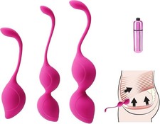 Kegel Tightener for Vaginal Tightening, Ben Wa Balls Set for Women Pelvic Floor