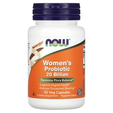 Now Foods Woman s Probiotic 20 Billion 50 Veggie Caps GMP Quality Assured,
