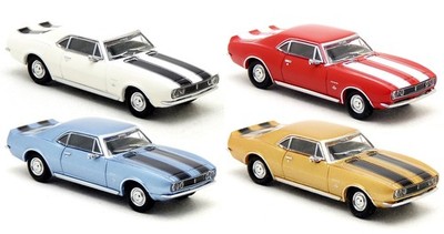Minichamps - Chevrolet Camaro Coupe 1967 USA - PKW Modell Farbe Auswahl 1:87 H0
