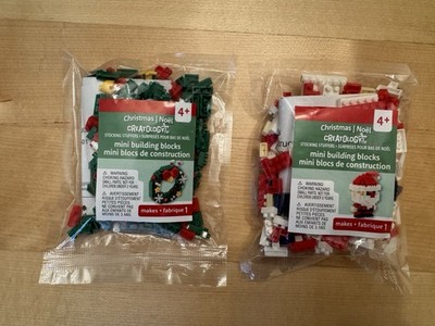 Createology Mini Building Blocks Christmas Set of 2 New Sealed