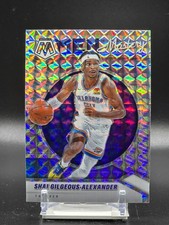 2020-21 Panini Mosaic - Men of Mastery Shai Gilgeous-Alexander #3 Mosaic Prizm