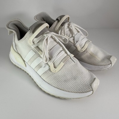Adidas U-Path Men 9.5 Triple Cloud White Runners Sneakers Running Shoes G27637