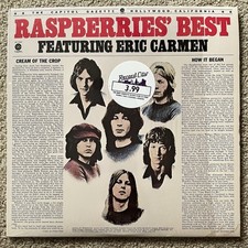 RASPBERRIES' Best - Eric Carmen LP in SHRINK w/ INNER 1976 Capitol ST11524 * NM