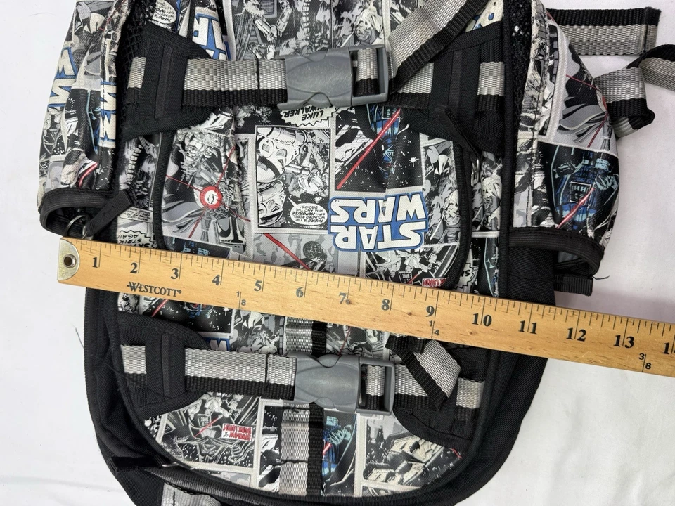 Mochila Pottery Barn Kids Star Wars™™ Comics Brilla en la Oscuridad SIN MONO Foto 3 de 4