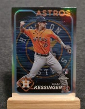 2024 Topps Chrome - Grae Kessinger #193 Lightboard Logo Refractor (RC)- Astros