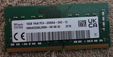 SK Hynix Laptop Memory RAM 16GB 1Rx8 PC4--3200AA