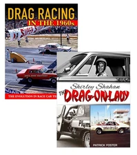 Drag Racing Shirley Shahan The Drag-On Lady 2 Book Set