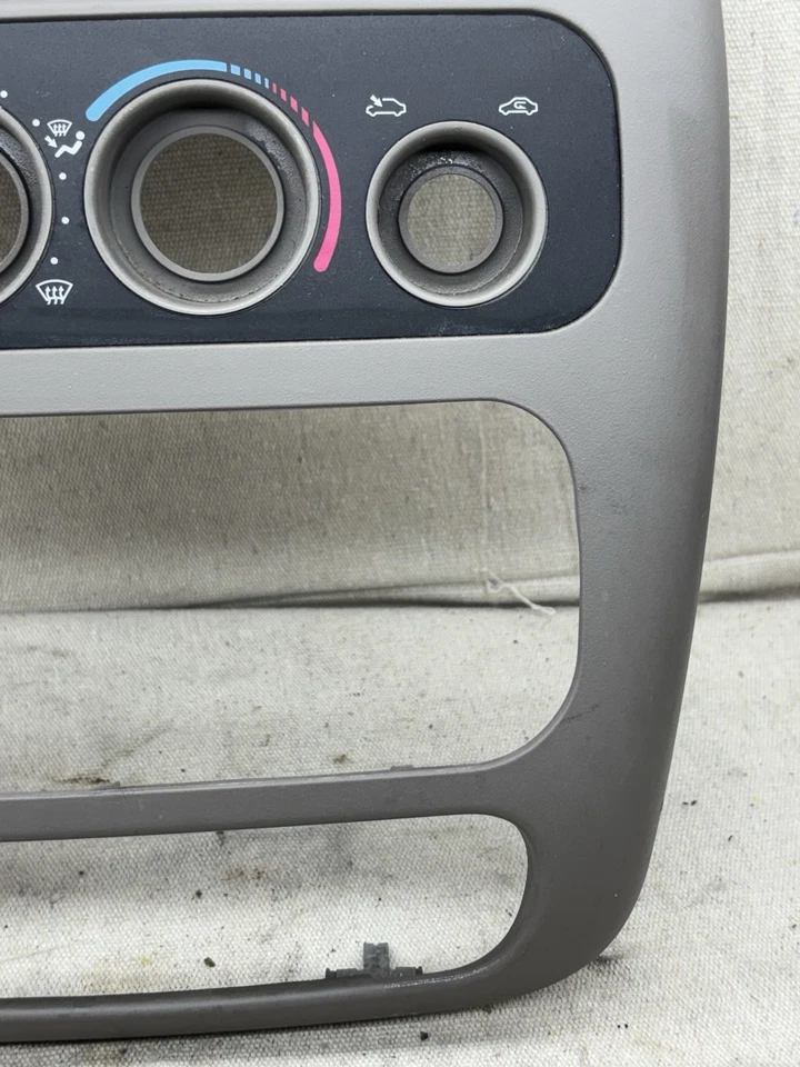 2000-2005 Dodge неоновый радио ободок приборной панели отделки панели из углеродного волокна воздуха вентиляционный желтовато-коричневый - Изображение 3 из 4