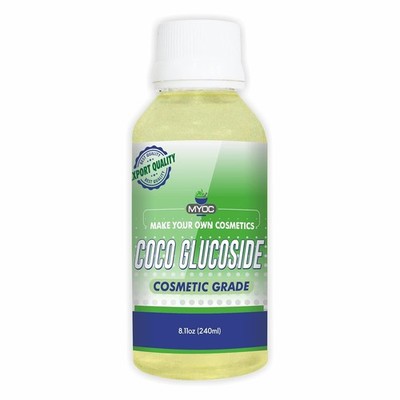 Coco Glucoside & Glyceryl Oleate 8oz & 14oz |Gentle Surfactant for DIY Skincare