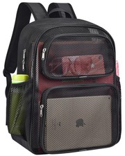 Mesh Backpack Heavy Duty Big Mesh Bag Large Capacity for Travel Beach Hiking ...