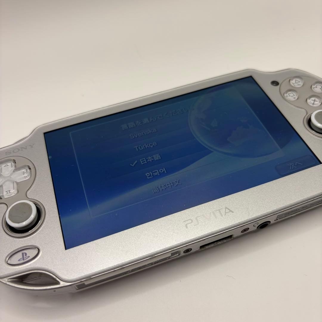 PlayStation Vita ￼ USED PS Playstation vita Wi-Fi model SAPPHIRE BLUE PCH-1000 ZA04