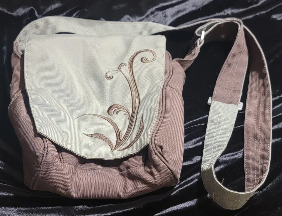 REI Bandolera Mensajero de Viaje Exterior Senderismo Camping Bolso Cartera Marrón Exterior Foto 2 de 4