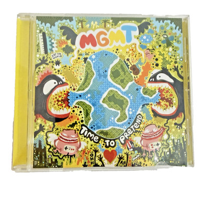 MGMT Time to Pretend CD 2005 Cantora Records Indie Electronic Psychedelic Pop