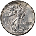 1940-P Walking Liberty Half Dollar 50C BU Unc Cleaned Details