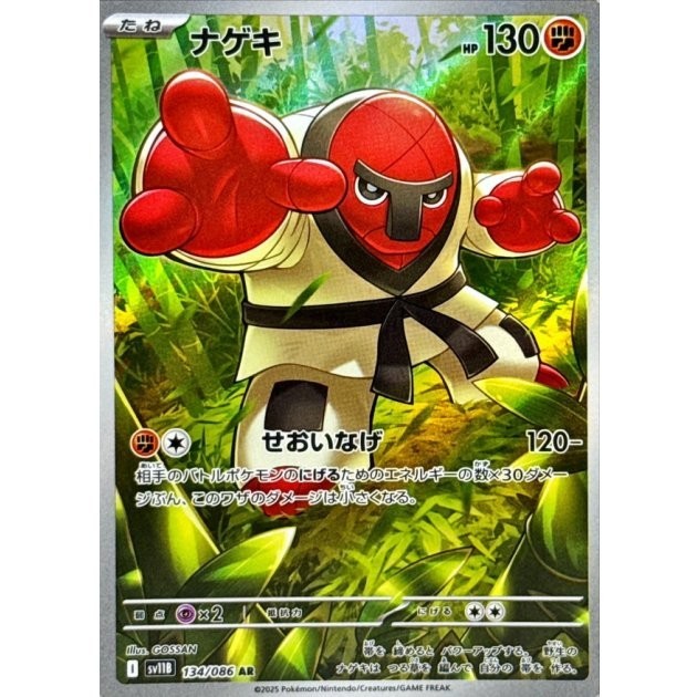 Throh AR 134/086 SV11B Black Bolt Pokemon Card Japanese Scarlet & Violet NM
