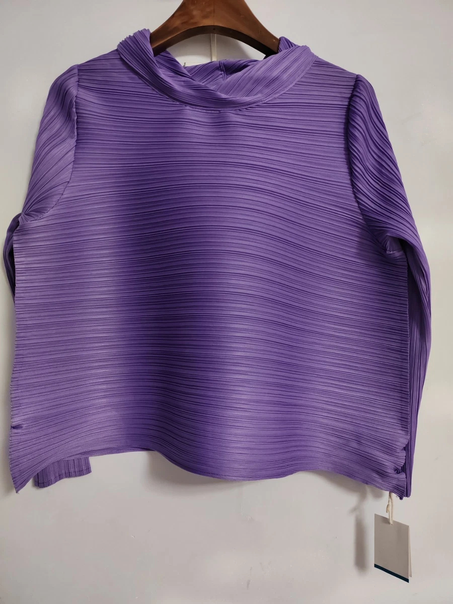 美品 PLEATS PLEASE ISSEY MIYAKE トップス レア ISSEY MIYAKE Pleated Tops for Women for sale | eBay