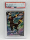 Pokémon TCG Umbreon v Full Art Ultra Rare Holo Card 188/203 Psa8