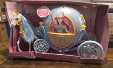 Disney 2010 Cinderella's Carriage And Hors. Read