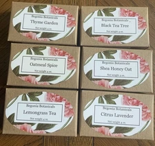 Begonia Botanicals Soaps 6 Bar Assortment Pack 4 Oz Bars Organic Ingredients #4