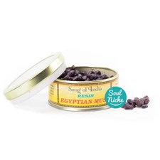 Egyptian Musk Resin Incense Blend Tin for burning charcoal - by Song of India
