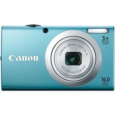 Canon PowerShot A2400 IS 16.0MP Digital Camera - Blue for sale
