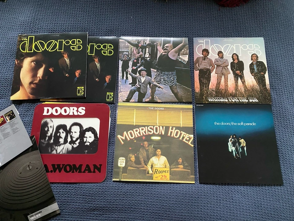 The Doors 7 LP Vinyl Box Set - Numbered Edition RHINO 2008 1967-1971 180g VG++ - Image 2 of 4