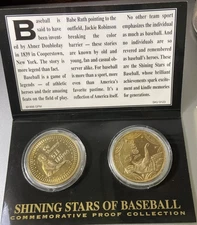 Shining stars of baseball Commemorative coin proof collection CY YOUNG
