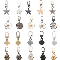 ReißVerschluss Zipper 20 StüCk Metall Ersatz AnhäNger Farben Jacken Koffer St...