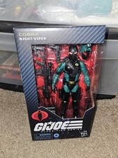 G.I. Joe Classified Series Cobra Night Viper 6  Figure NIB  187