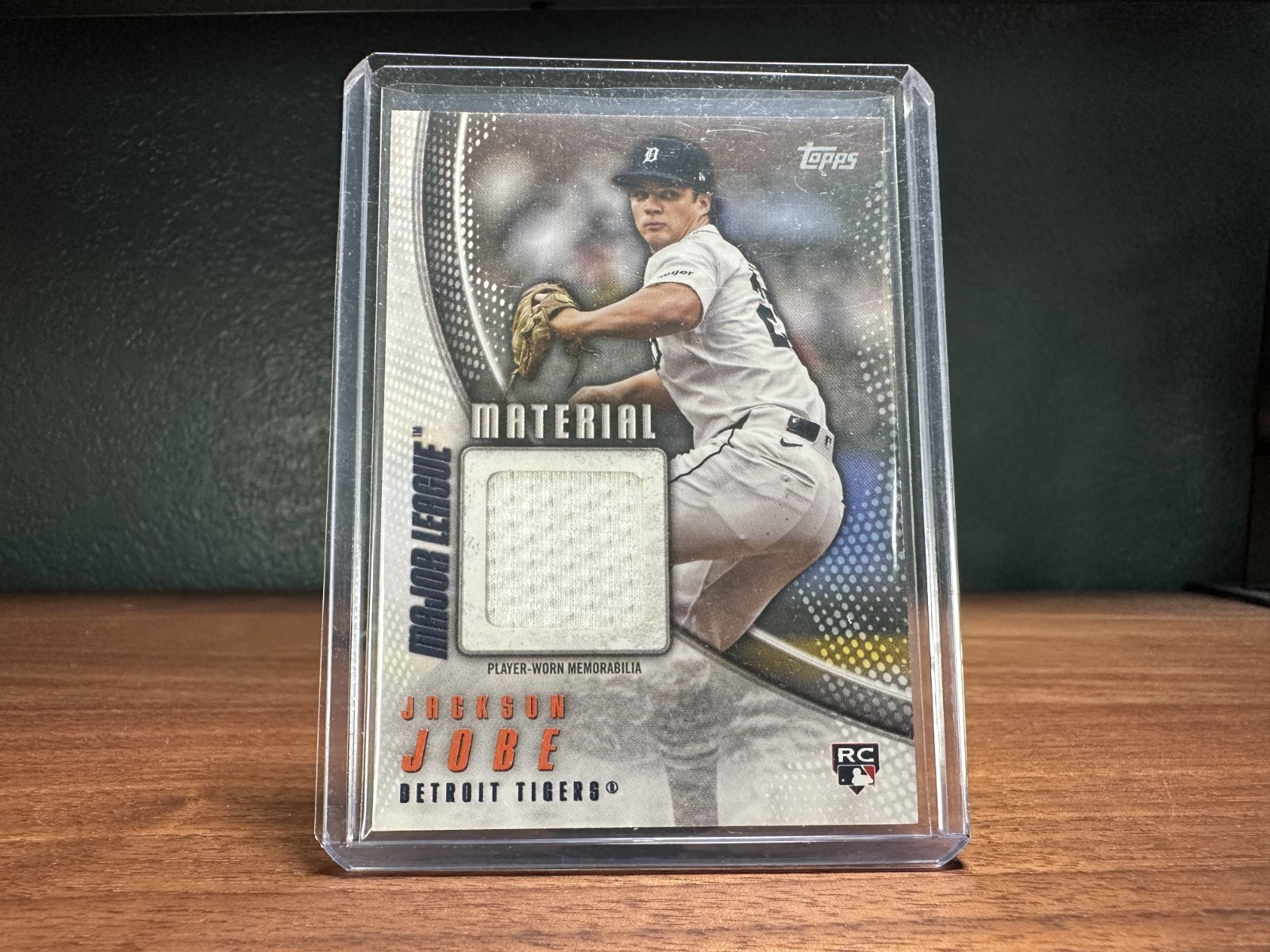 Jackson Jobe #MLM2-JJO 2025 Topps Baseball Major League Material Series Two