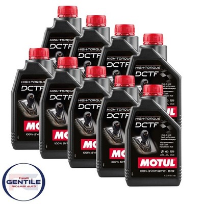 MOTUL HIGH TORQUE DCFT OIL GEARBOX DUAL CLUTCH DSG AUTOMATIC 100% SINT 9 LT