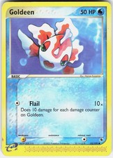 Goldeen 55/109 Common Ruby & Sapphire Pokemon Moderately Played
