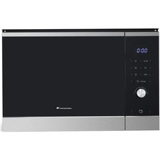 CONTINENTAL EDISON CEMO25GINE Noir Inox Micro ondes grill encastrable 25L - 900W