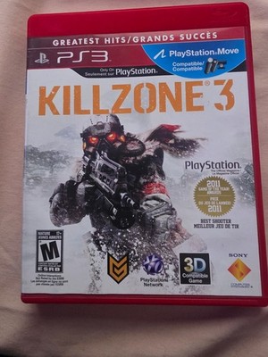 Killzone 3 Sony PS3 2011   Greatest Hits   Complete CIB   W/ Manual