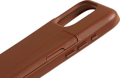 Bellroy - iPhone 16 Pro 3-card Leather Case - Sienna | eBay