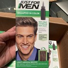 Just For Men Shampoo-In Color Hair Color H-30/H-25 Brown Ammonia-Free Keratin — photo 2