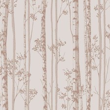 2 Rolls Graham & Brown Pebble and Rose Gold Linden Wallpaper 100523