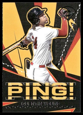 QUENTIN YOUNG 2025 Panini Prospect Edition Ping! Minnesota Twins #11