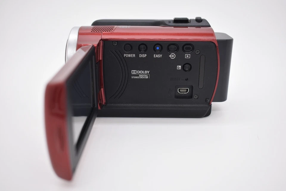 Sony Handycam DCR-SR47 Red Digital Video Camera Camcorder 60x Zoom 60GB - Tested - Image 4 of 4