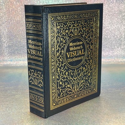 Merriam-Webster's Visual Dictionary Leather Bound Easton Press (B)