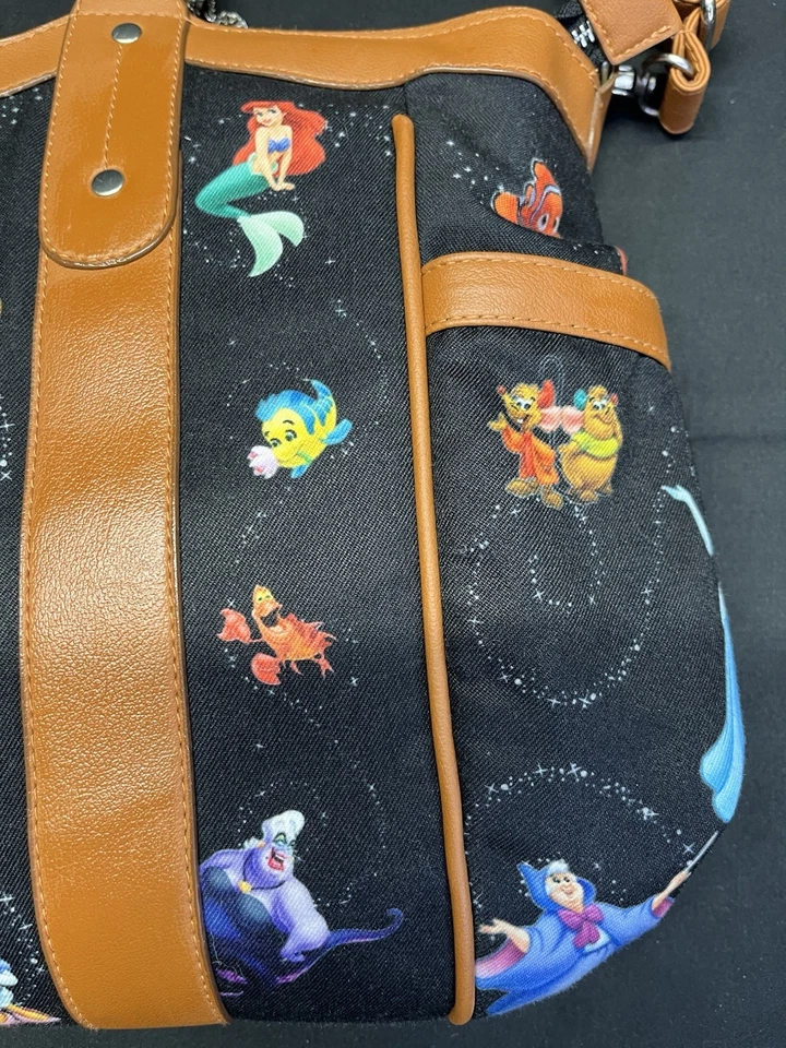 DISNEY “Carry The Magic” Bradford Exchange Tote Bag Purse with Tinker Bell charm - Image 4 of 4