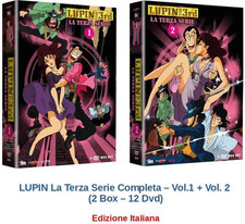 LUPIN La Terza Serie Completa – Vol.1 + Vol. 2 (2 Box – 12 Dvd) Ed. Italiana