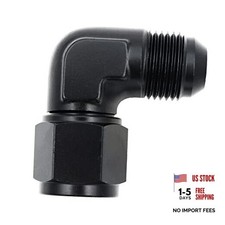 Female to Male Flare Swivel Fitting Adapter Union Coupler 6AN 90 Degree