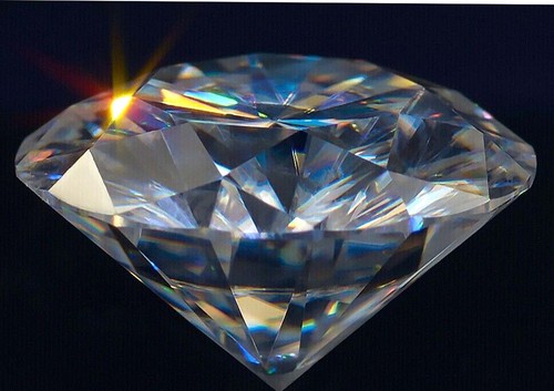 White D-Diamond 0.50 Ct Lab Grown Certified Round Cut CVD Loose Gemstone N26 - Picture 2 of 13
